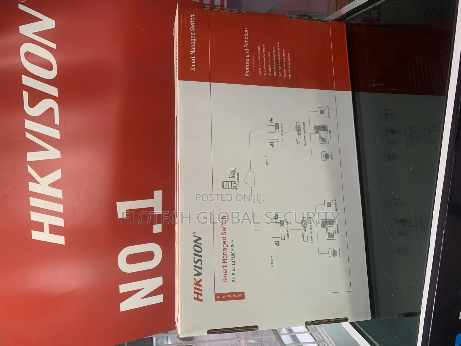 Hikvision 24 Port Fast Ethernet Smart POE Switch