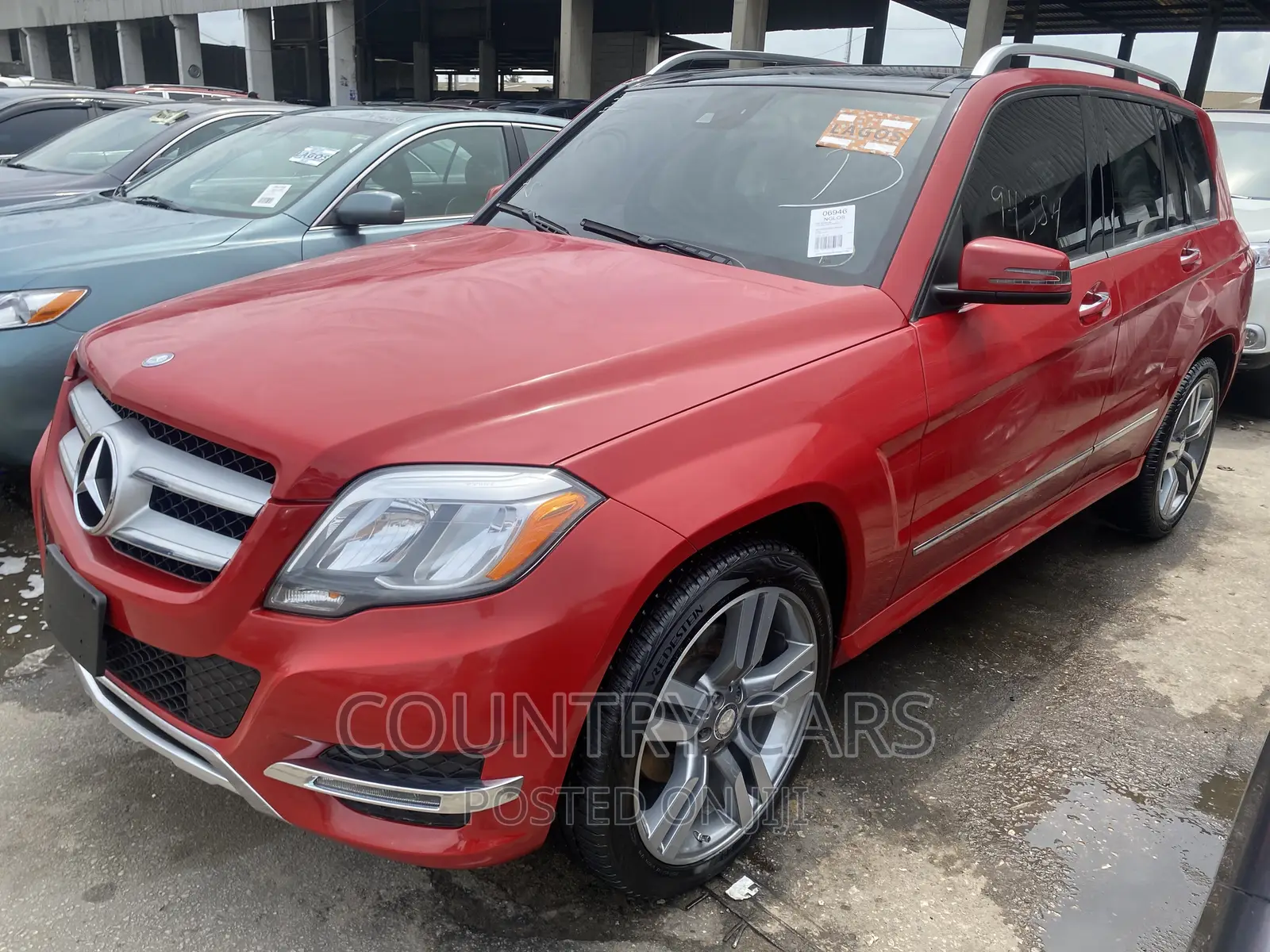 Mercedes-Benz GLK-Class 350 4MATIC 2013 Red