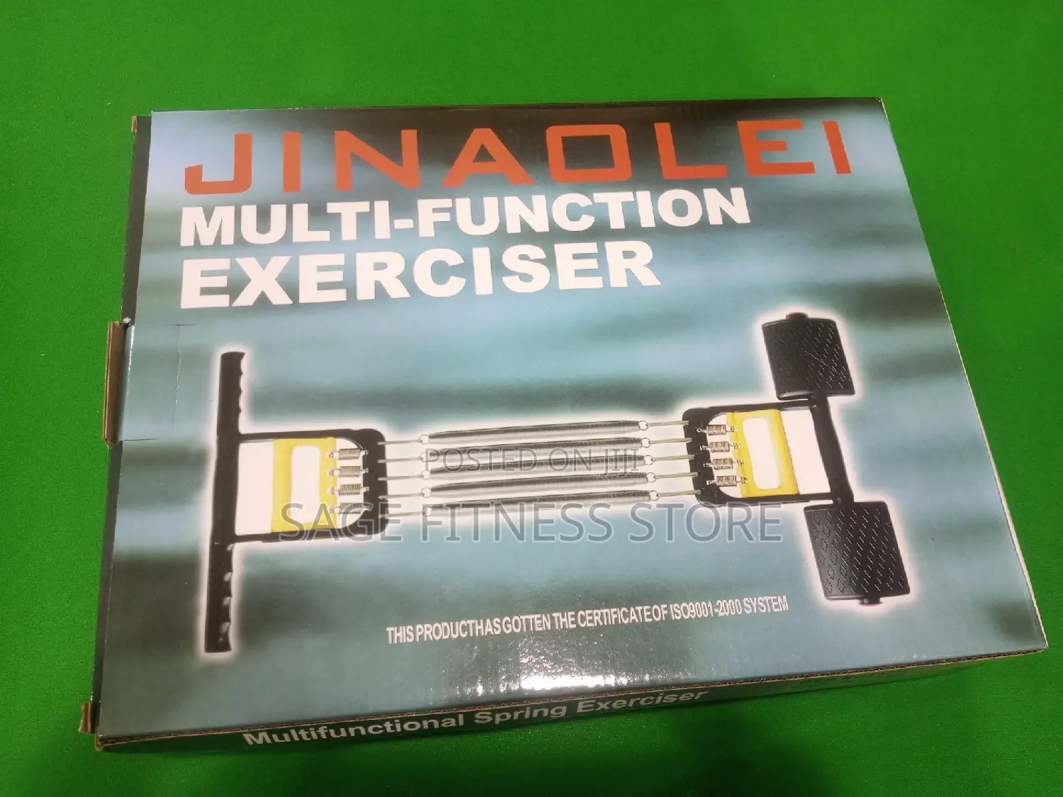 Five Spring Chest Expander Pulling Force Exercise