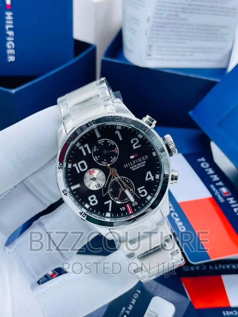 Original TOMMY HILFIGER Silver Steel Chain Available Instore