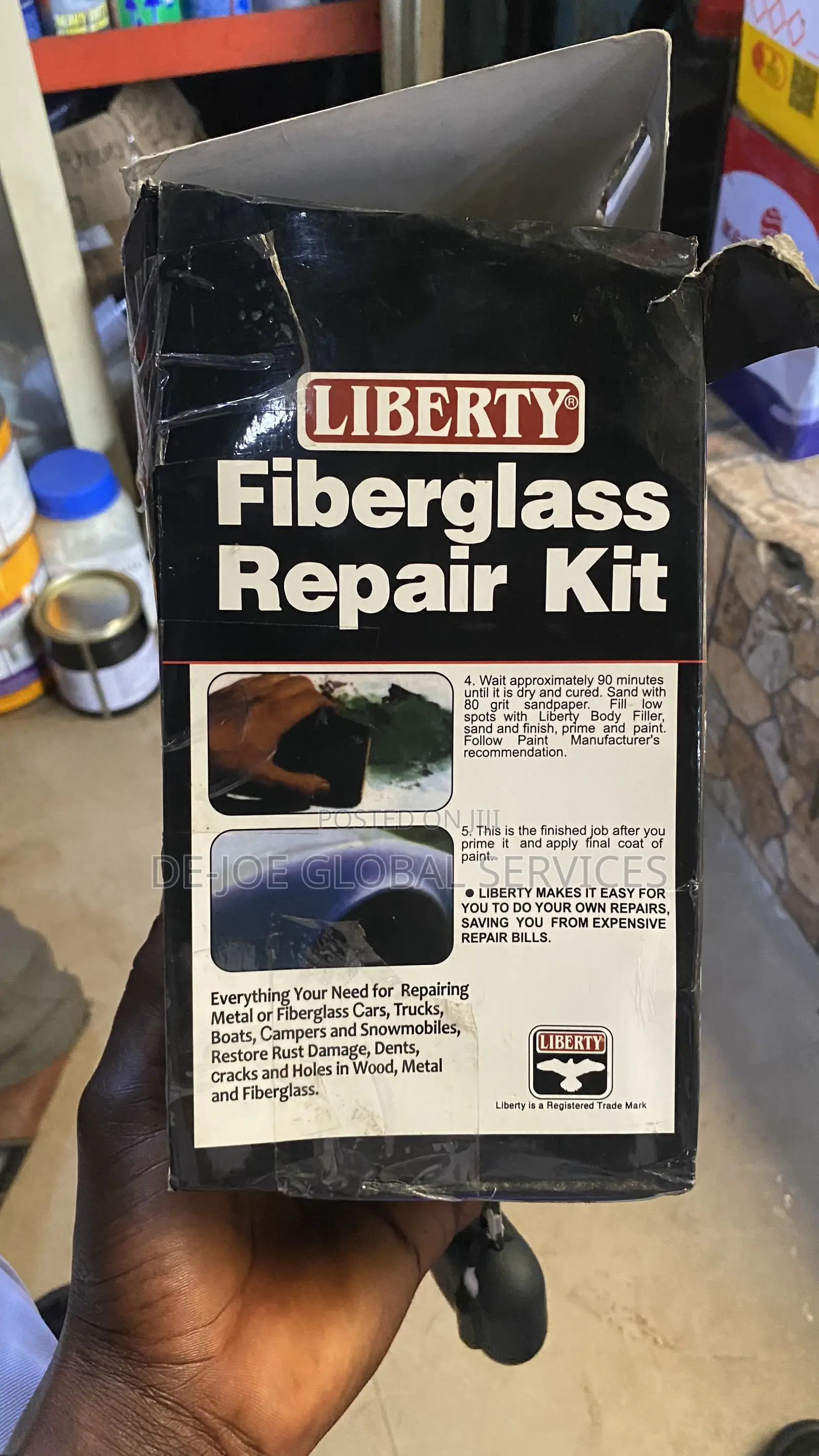 Fiberglass Repair Kit Liberty