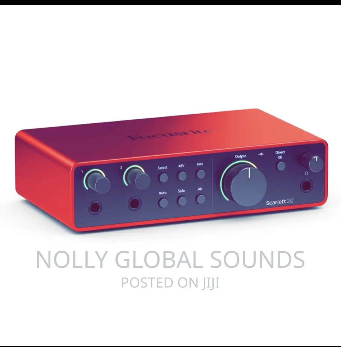 Focusrite Scarlett 2i2 4th Gen USB Audio Interface Soundcard