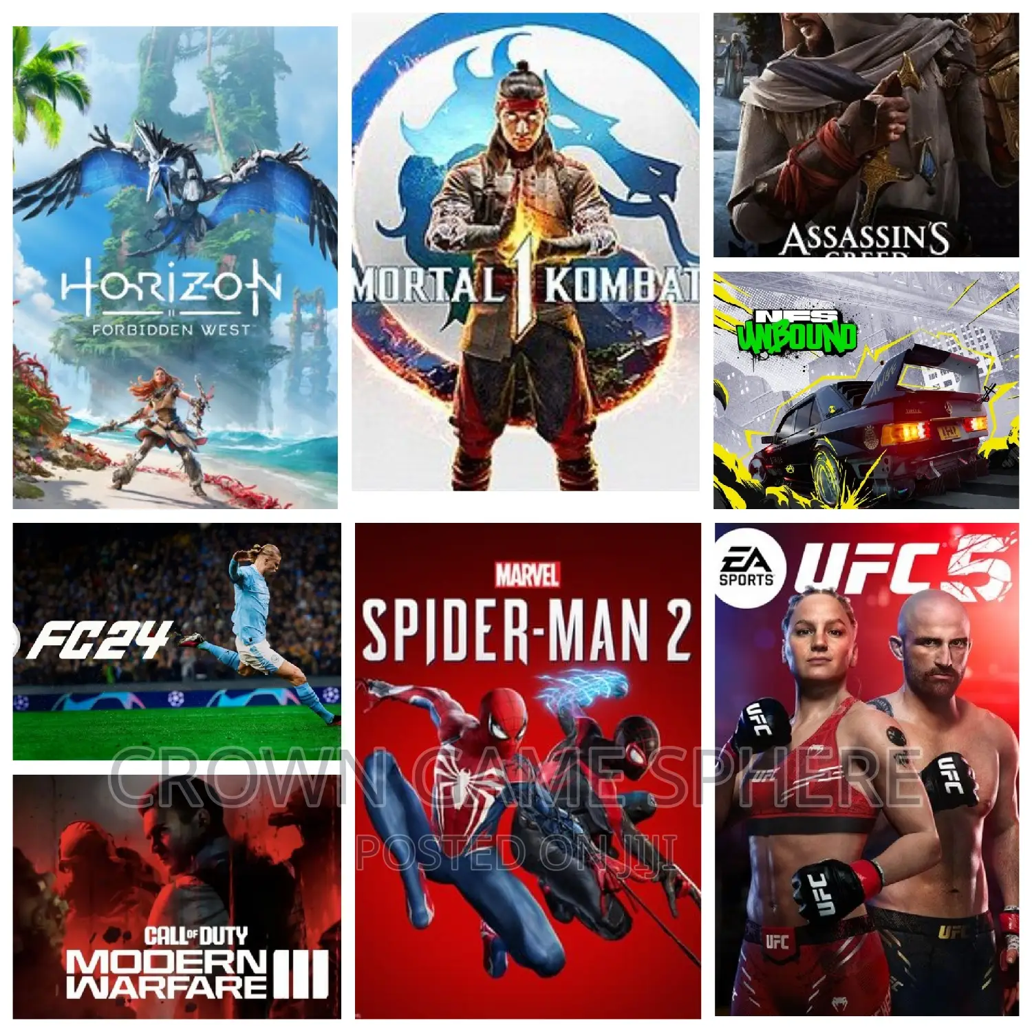PS5 Single Game Installation Offline or Online Available