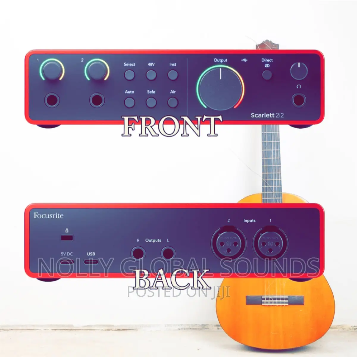 Focusrite Scarlett 2i2 4th Gen USB Audio Interface Soundcard