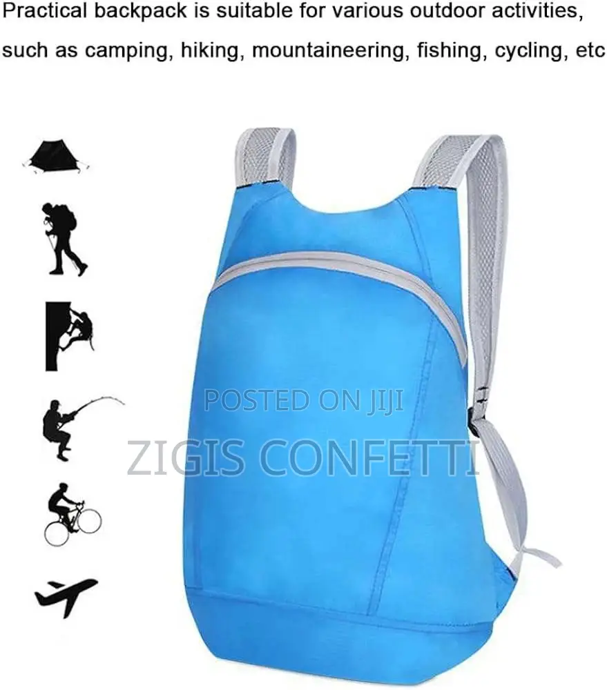 Foldable Lightweight Hiking Daypack - Water Resistant
