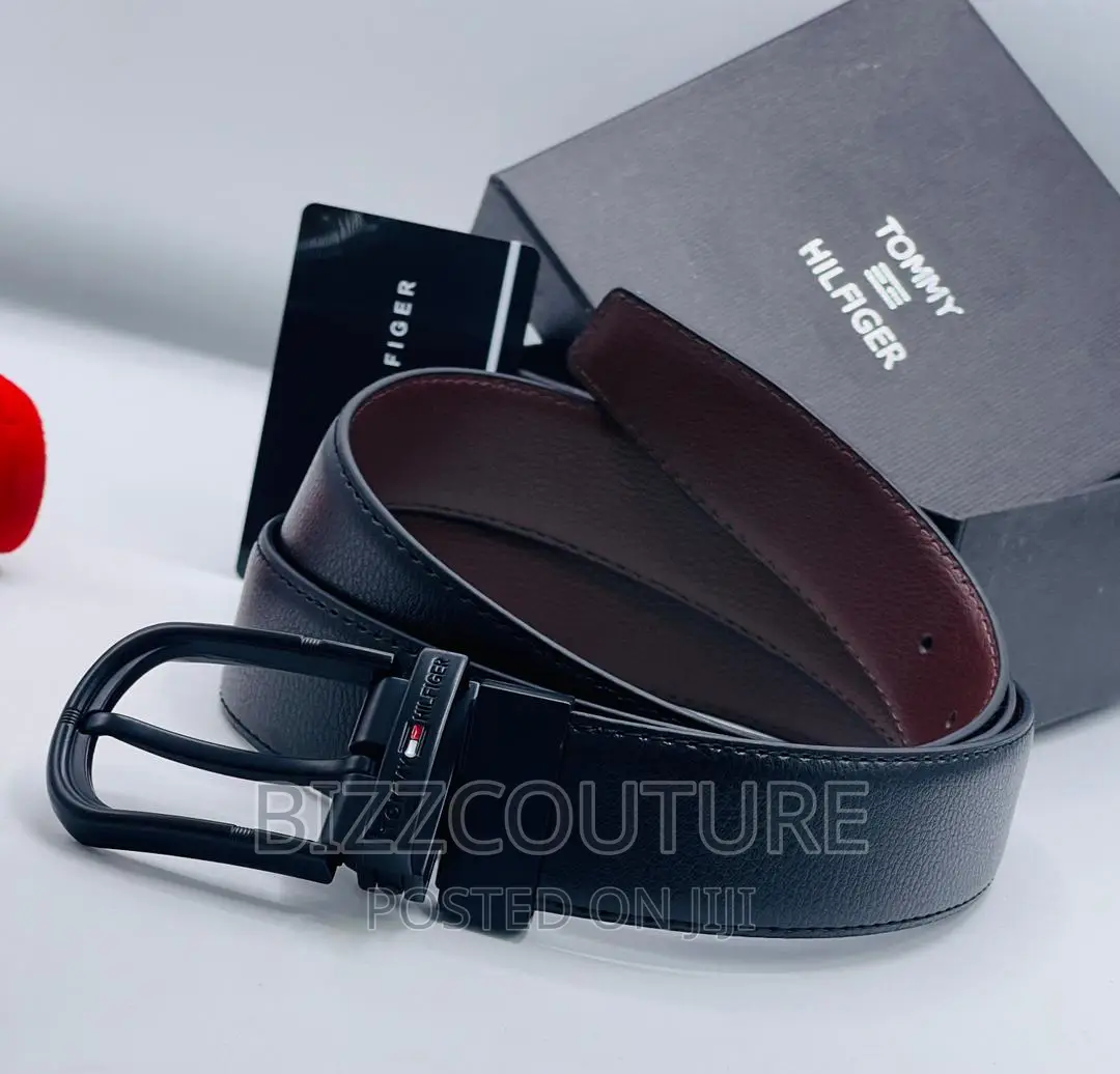 Original Tommy Hilfiger Leather Belts Available in Store
