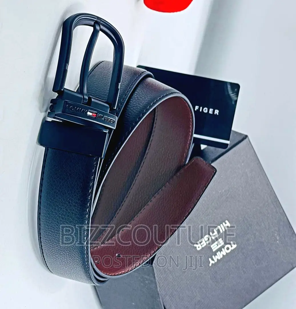 Original Tommy Hilfiger Leather Belts Available in Store