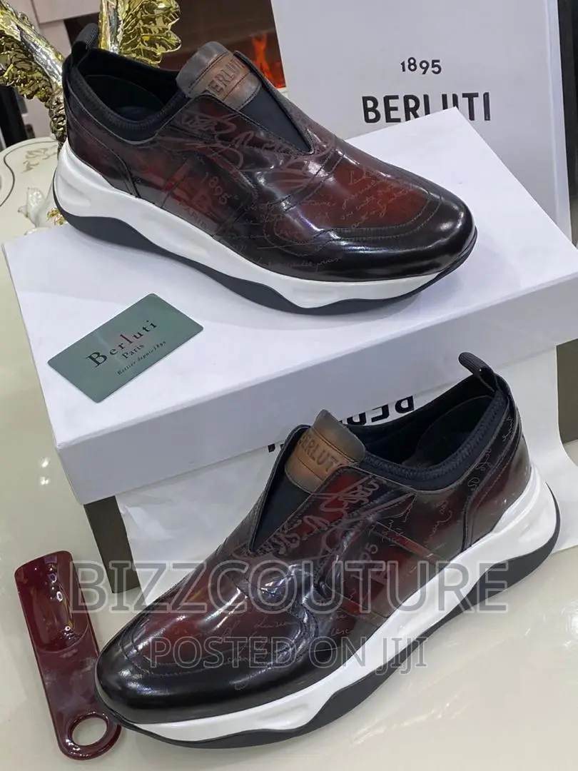 Original Italian BERLUTI Sneakers Available in Store