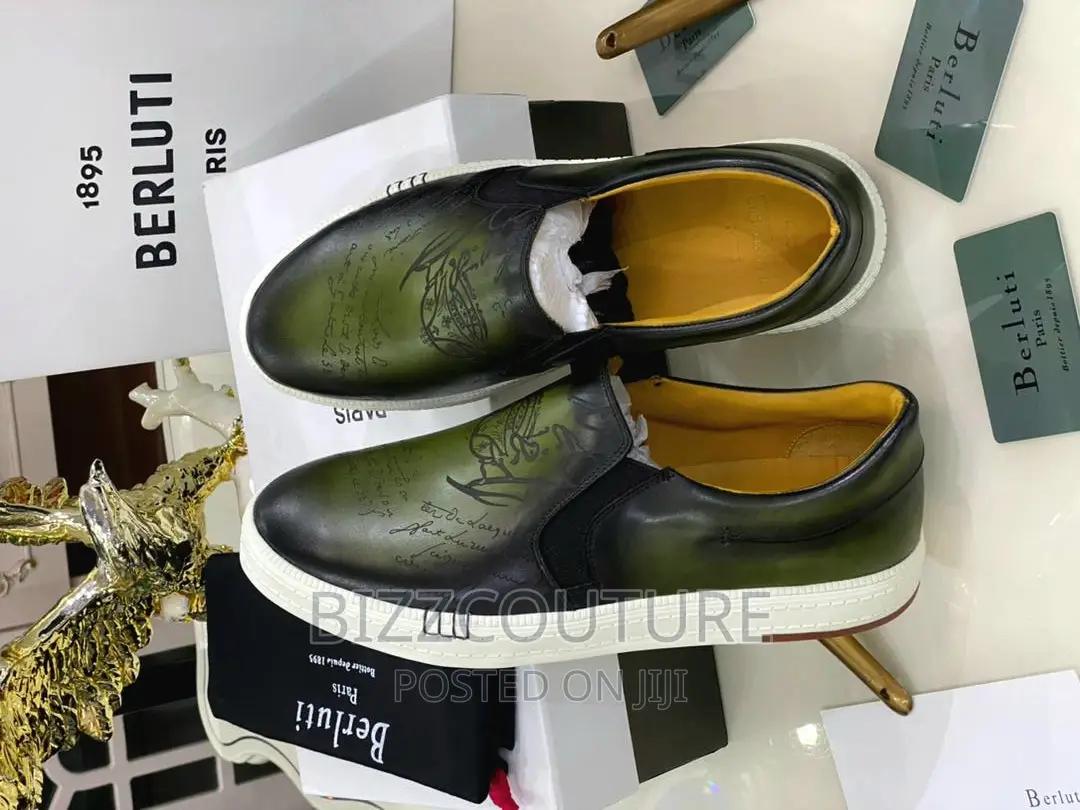 Original Italian BERLUTI Sneakers Available in Store