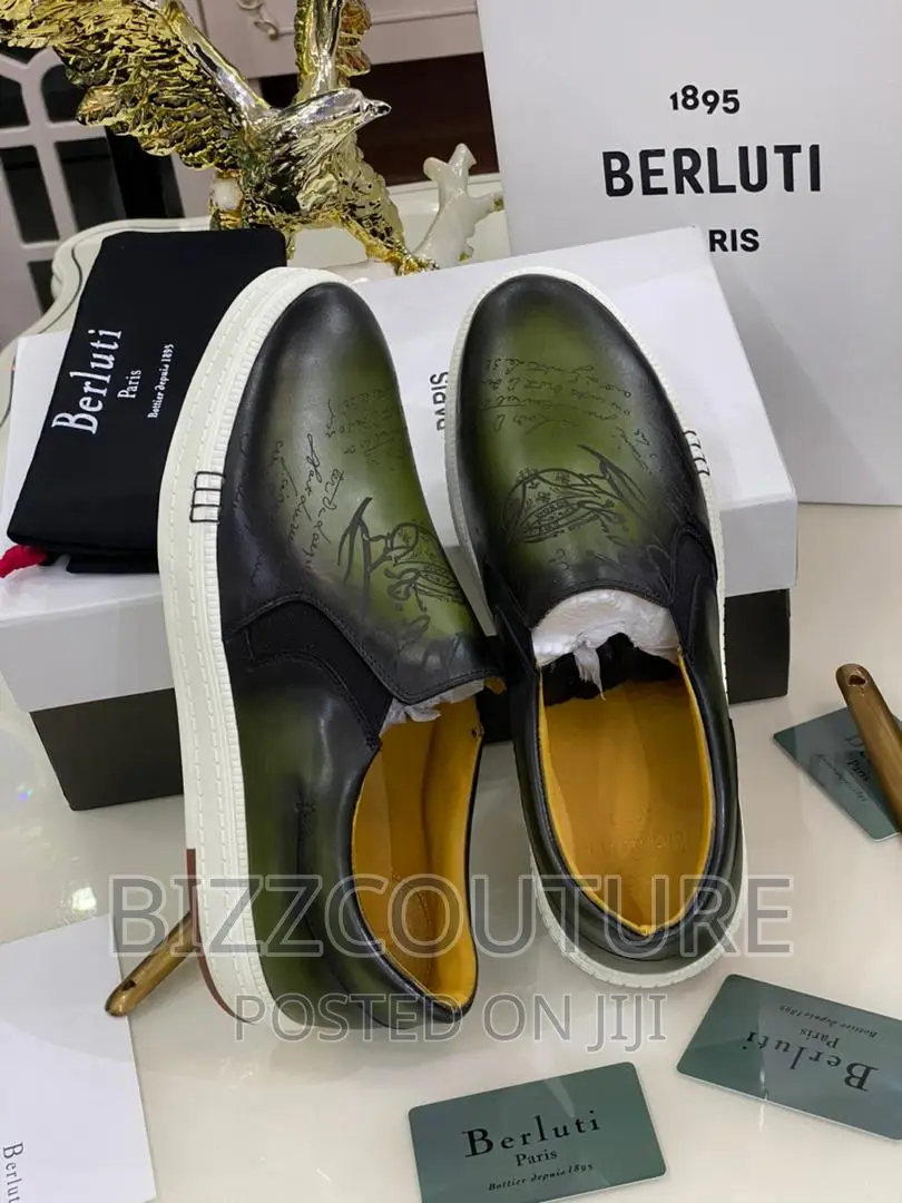 Original Italian BERLUTI Sneakers Available in Store