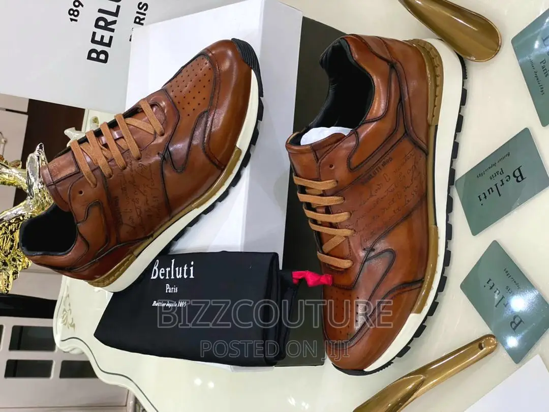 Original Italian Berluti Sneakers Available in Store