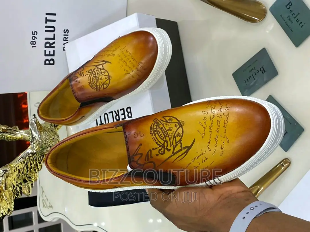 Original Italian BERLUTI Sneakers Available in Store
