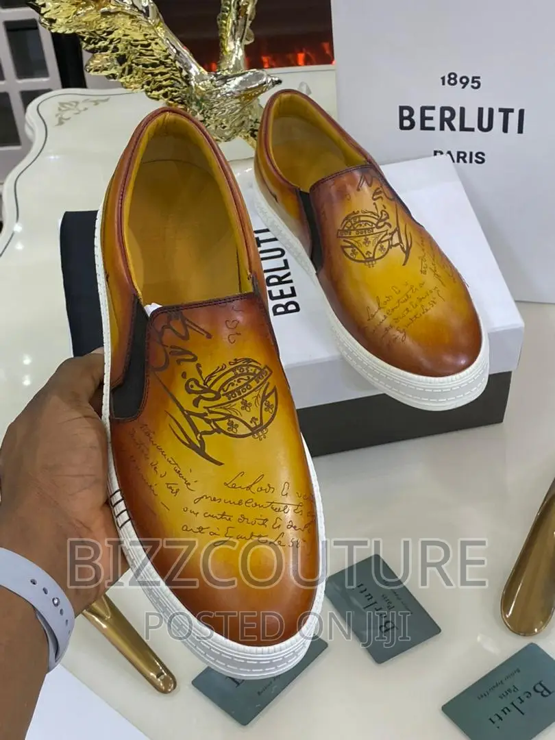 Original Italian BERLUTI Sneakers Available in Store