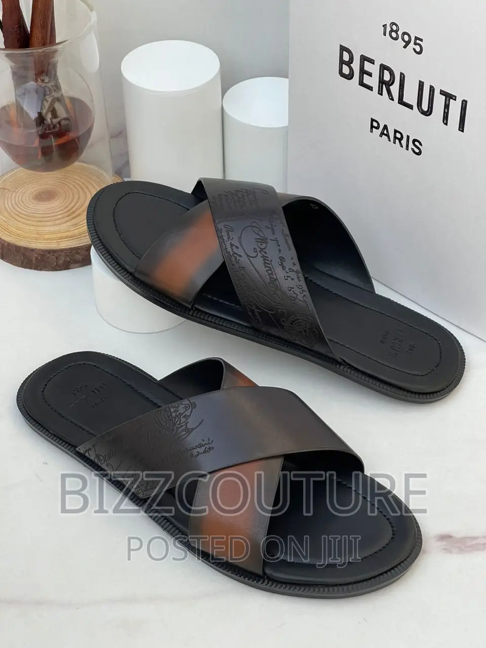 Original BERLUTI Slippers Available in Store