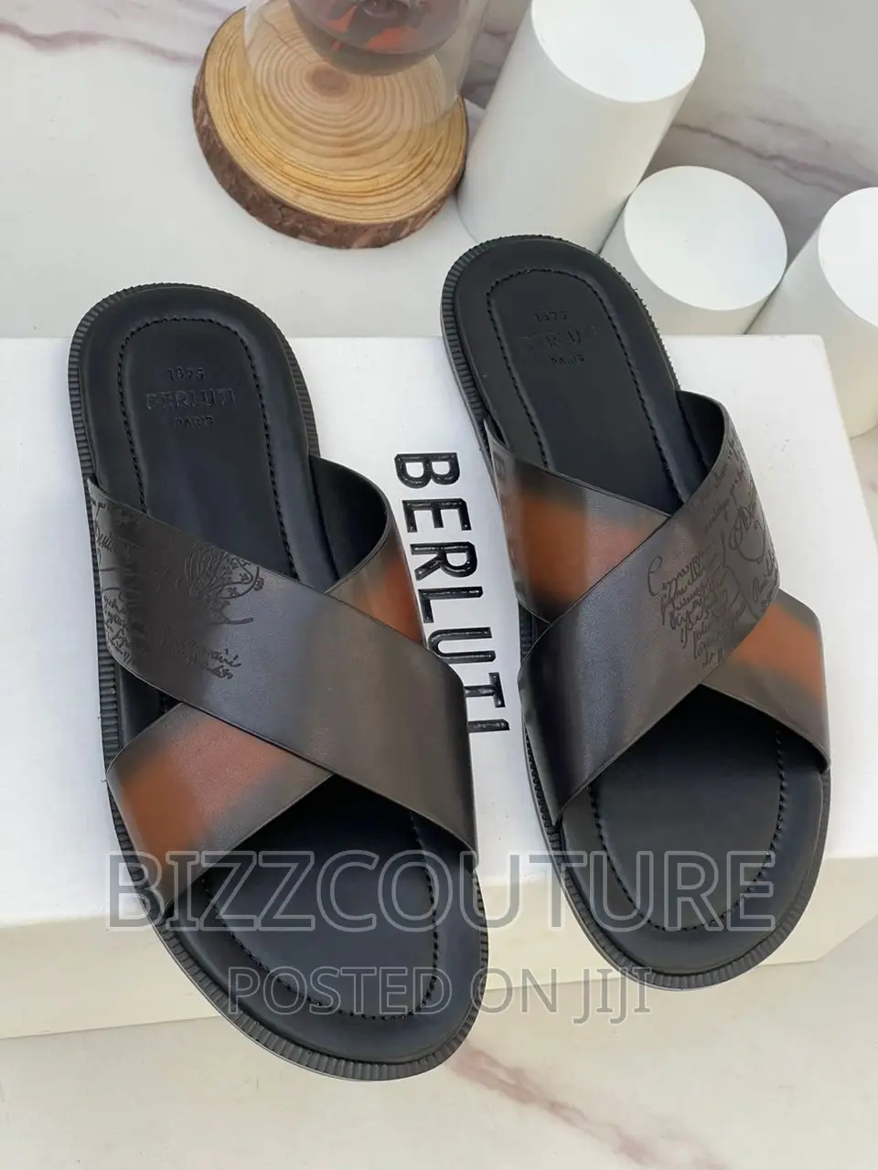 Original BERLUTI Slippers Available in Store