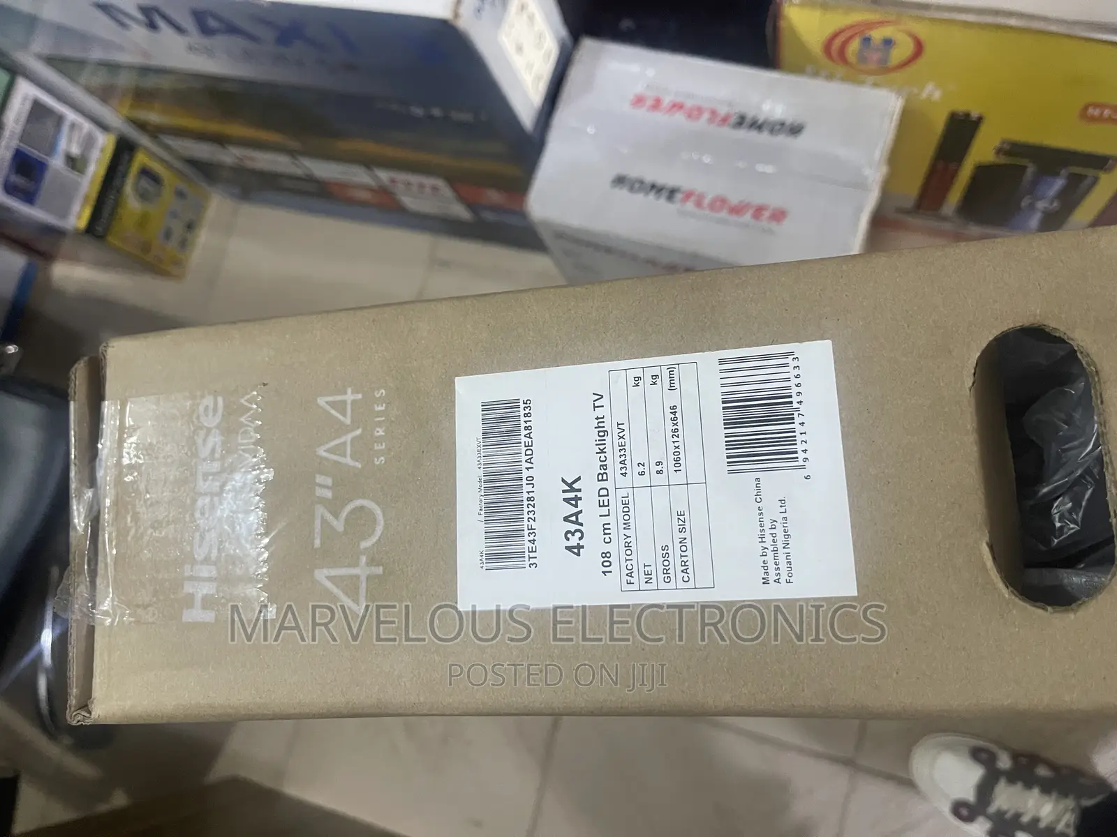 Brand New Original Hisense Smart Tv With Bluetooth Full HD