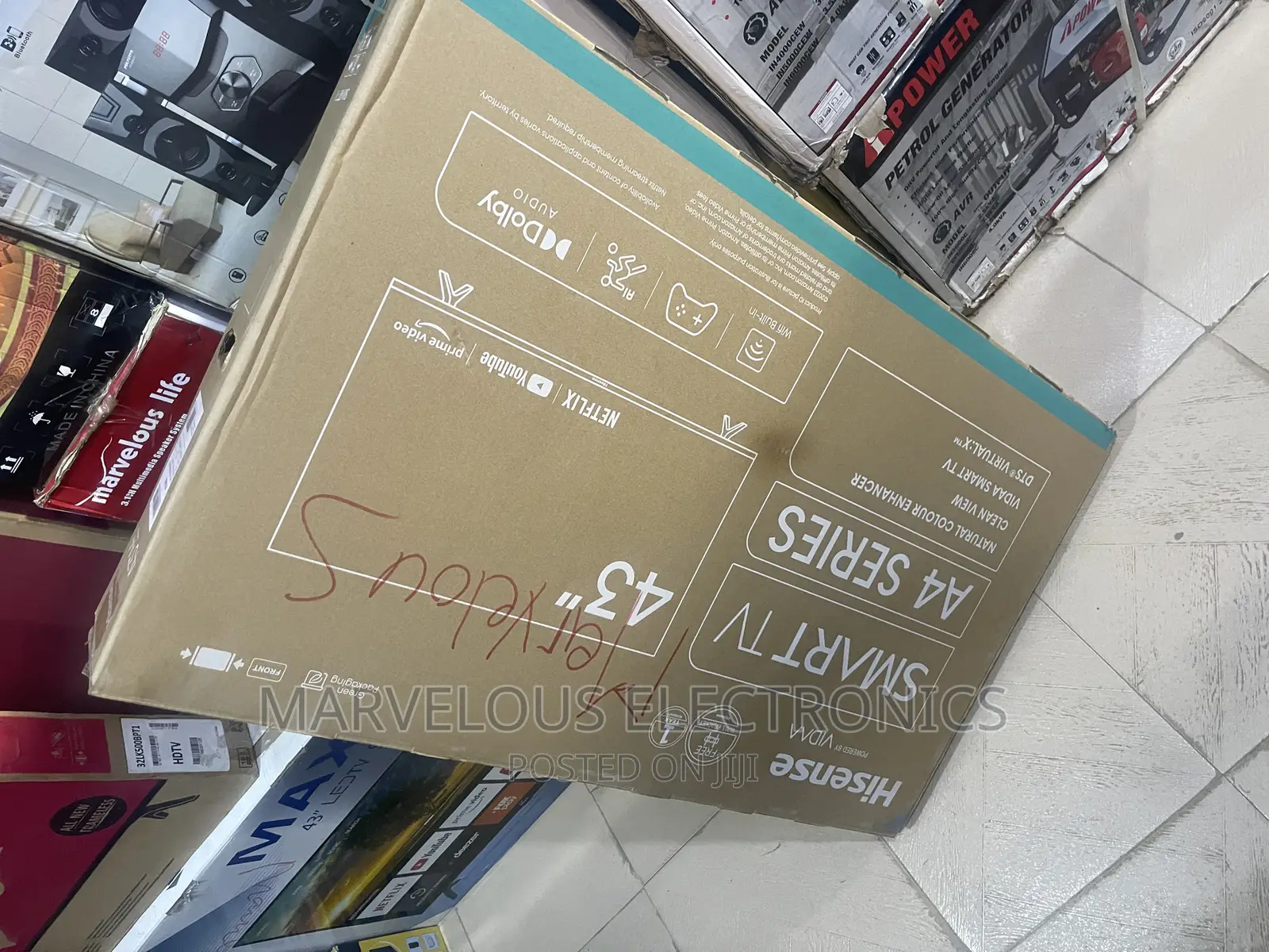 Brand New Original Hisense Smart Tv With Bluetooth Full HD