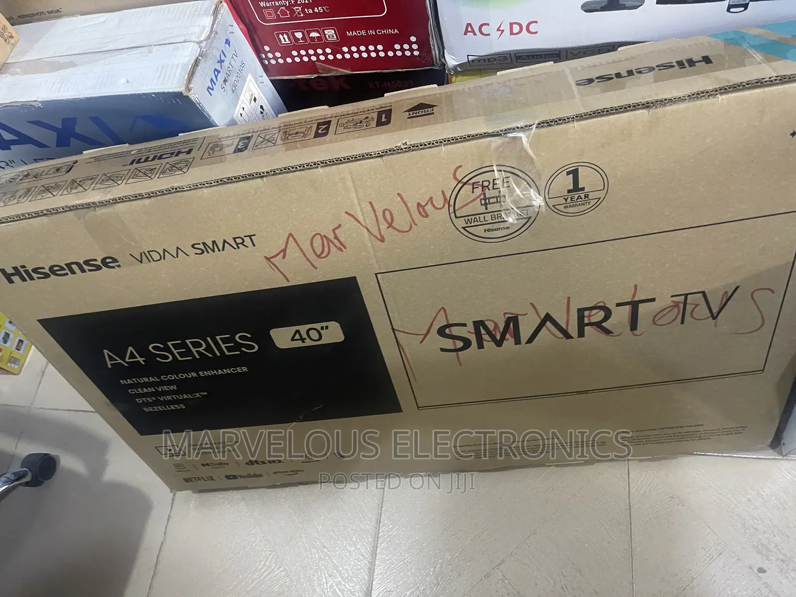 Brand New Hisense 40inch Full HD Smart Television