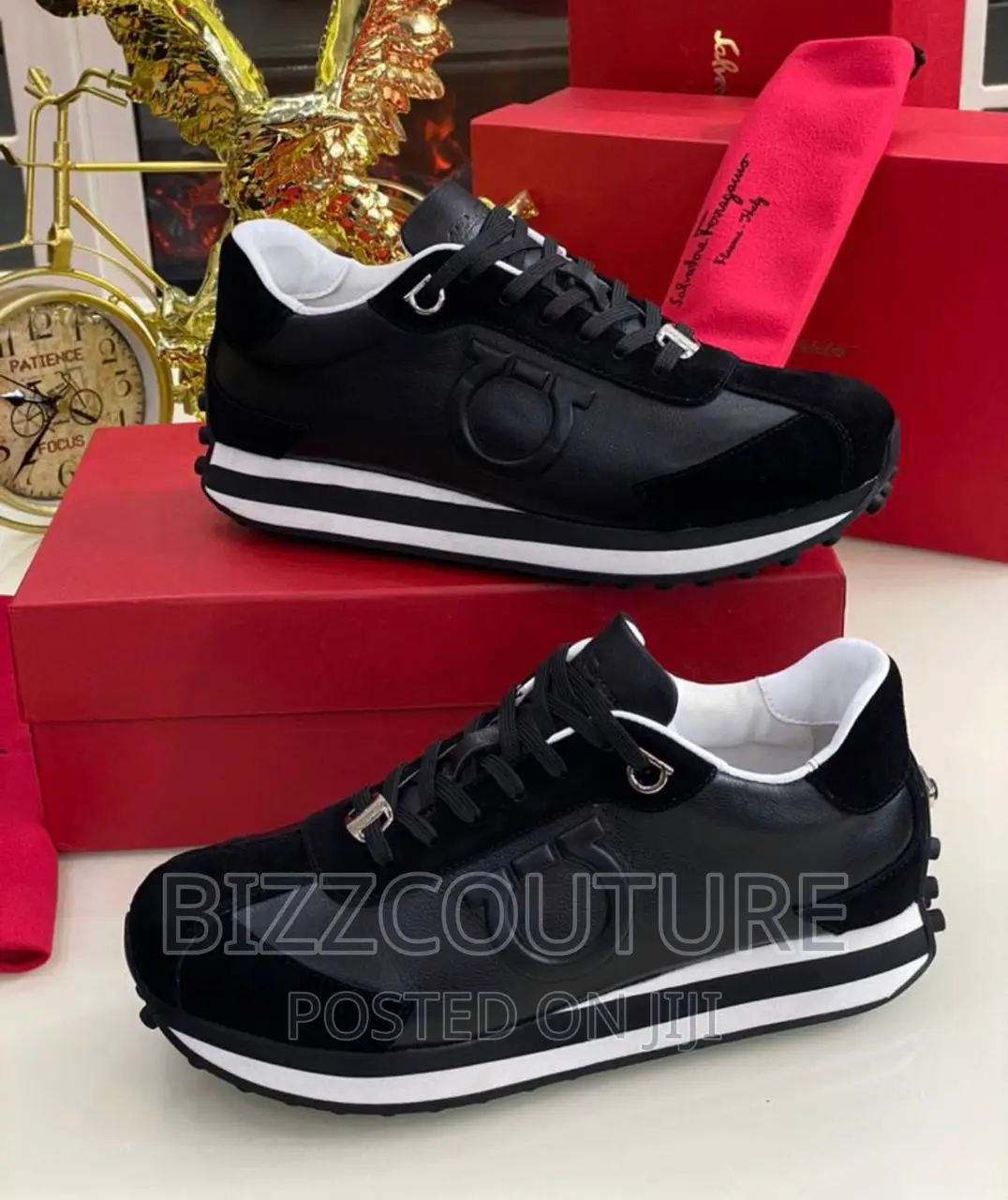 Original SALVATORE FERRAGAMO Sneakers Available in Store