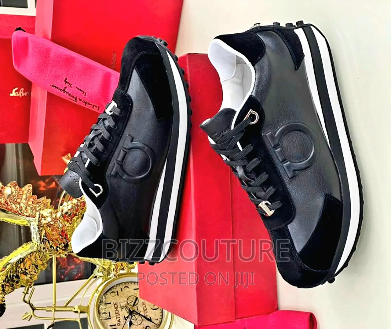 Original SALVATORE FERRAGAMO Sneakers Available in Store