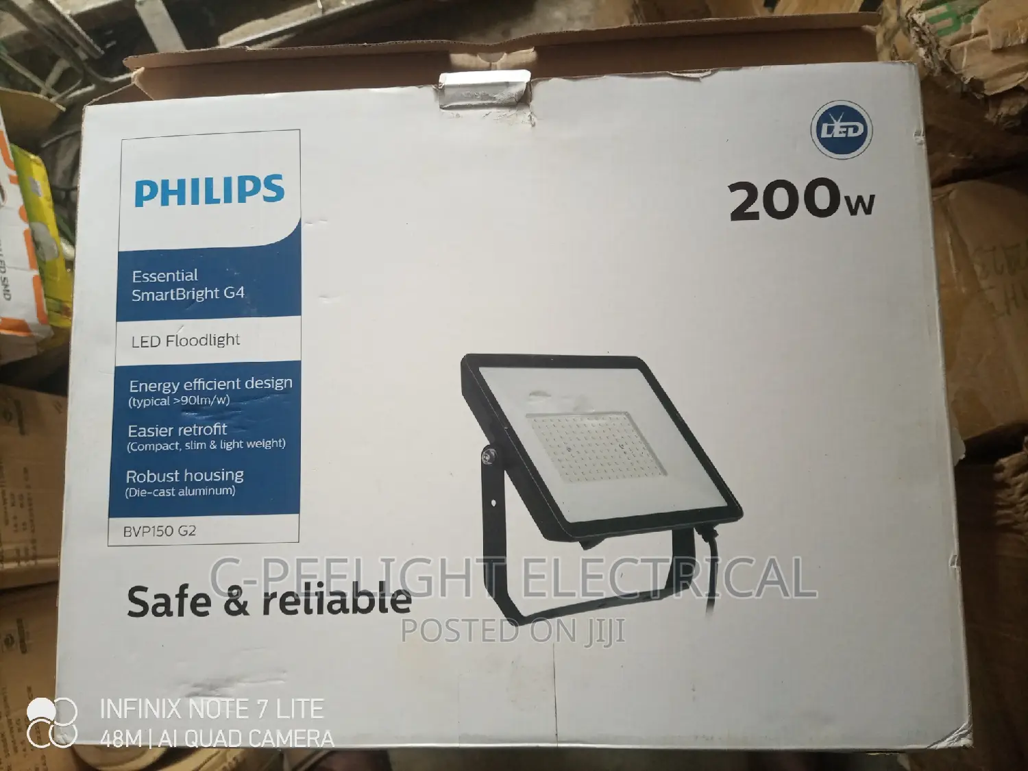 Original 200w Philip Flood Light