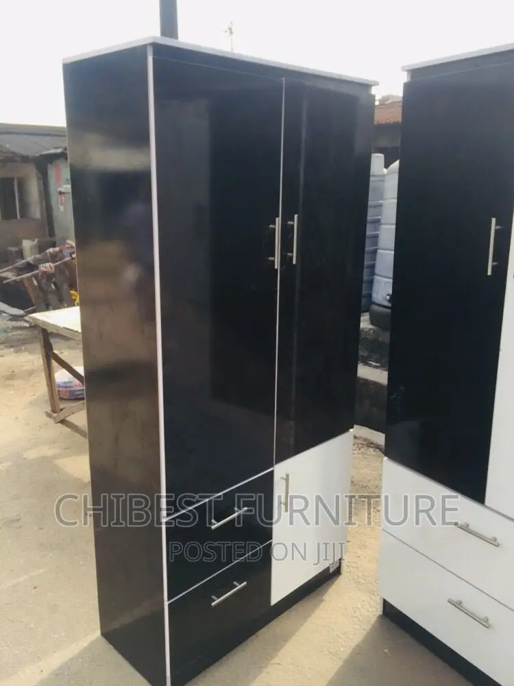 Wooden 2 Door Wardrobe Made With Quality Imported HDF Wood