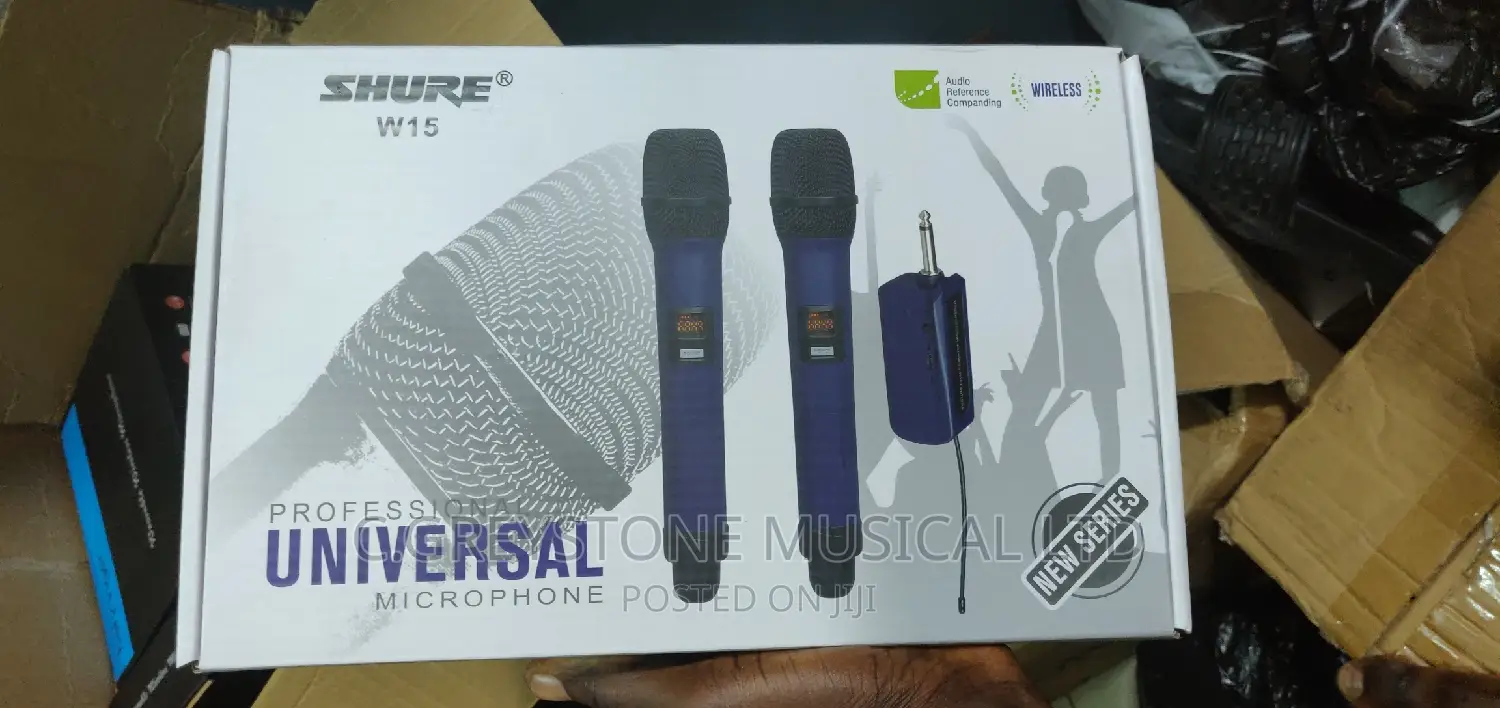 Universal 2 in 1 Wireless Mic Shure