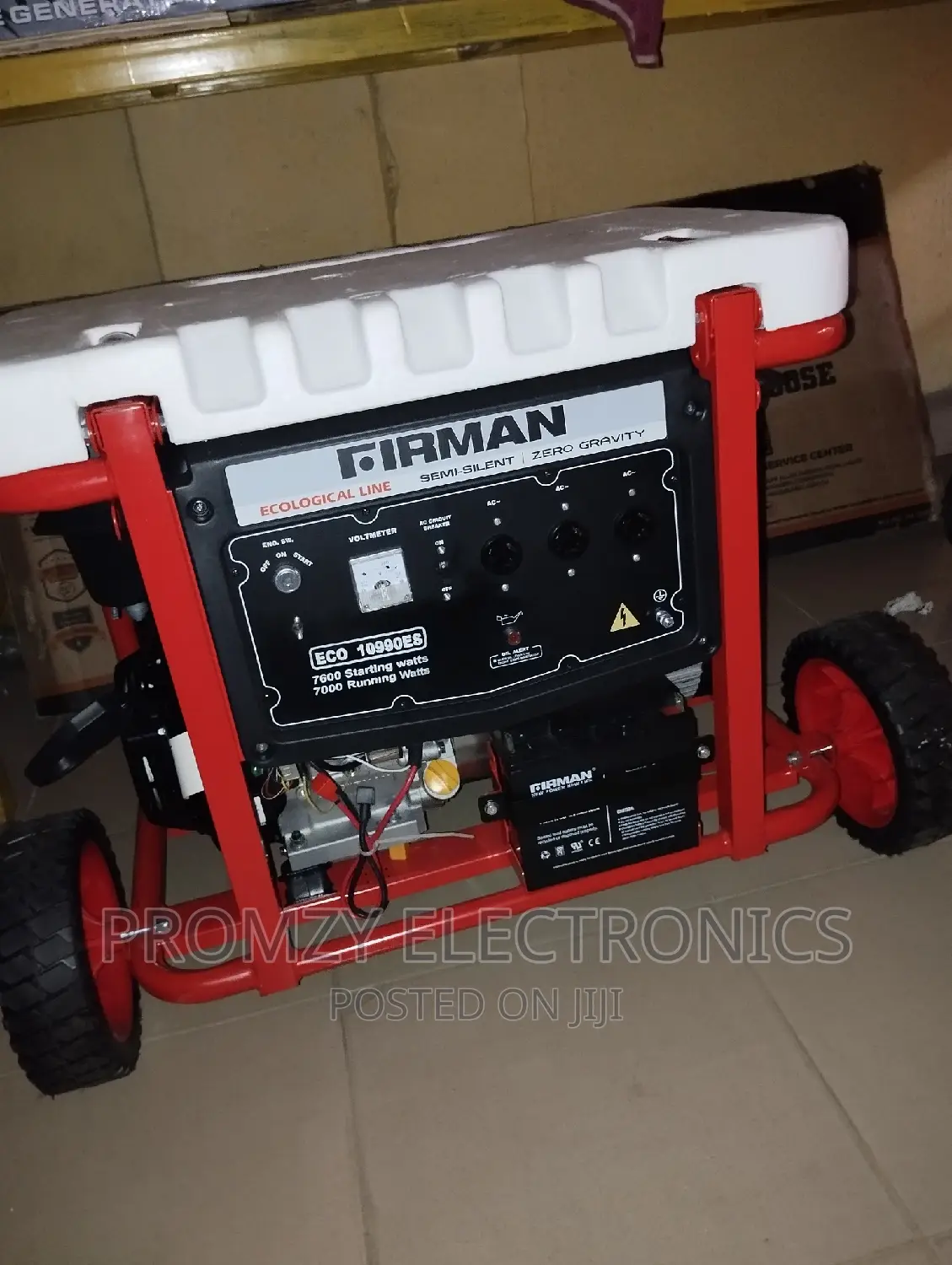 Firman Petrol Generator 100% Copper Coil With Warranty 7.6kv