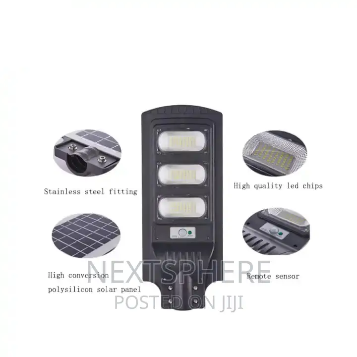 200W Solar Street Lights With Motion Sensor