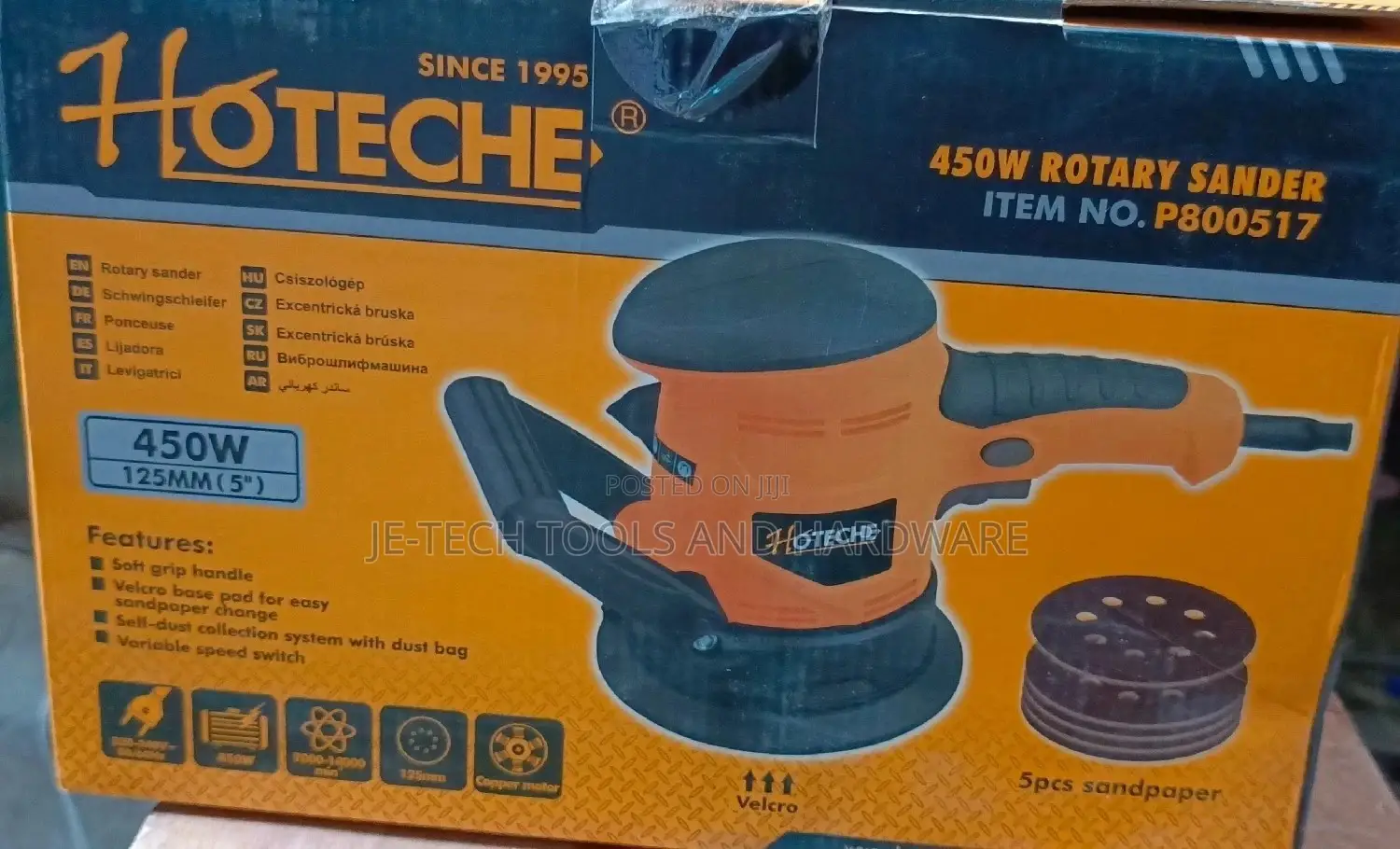 Hoteche - Orbital Sander - 450W