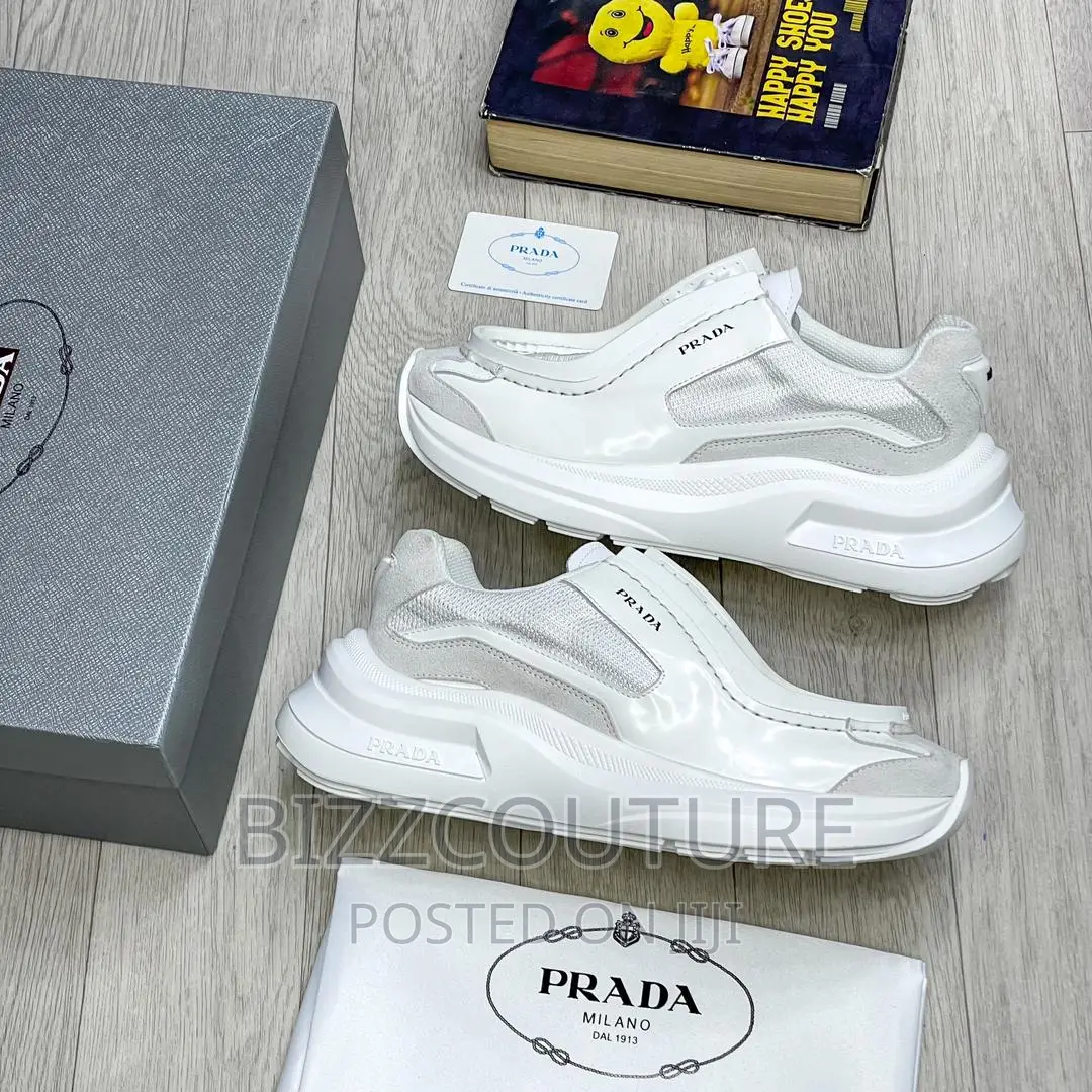 Original PRADA PANELLED LEATHER Chinky Available in Store
