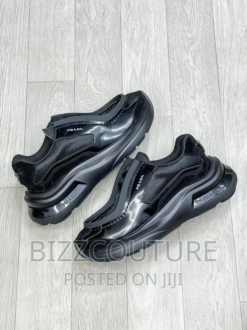 Original PRADA PANELLED LEATHER CHUNKY Available in Store