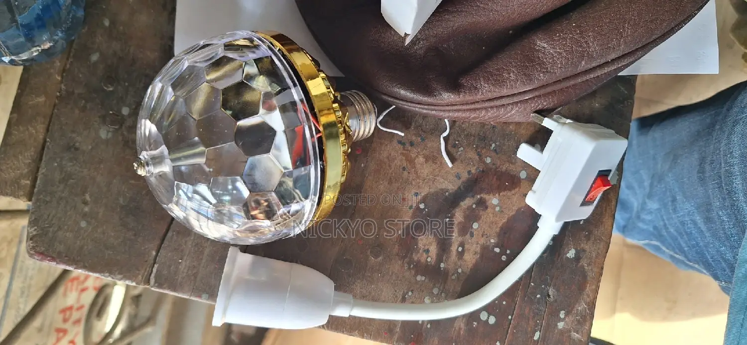 Ball Color Stage Rotating LED Bulb