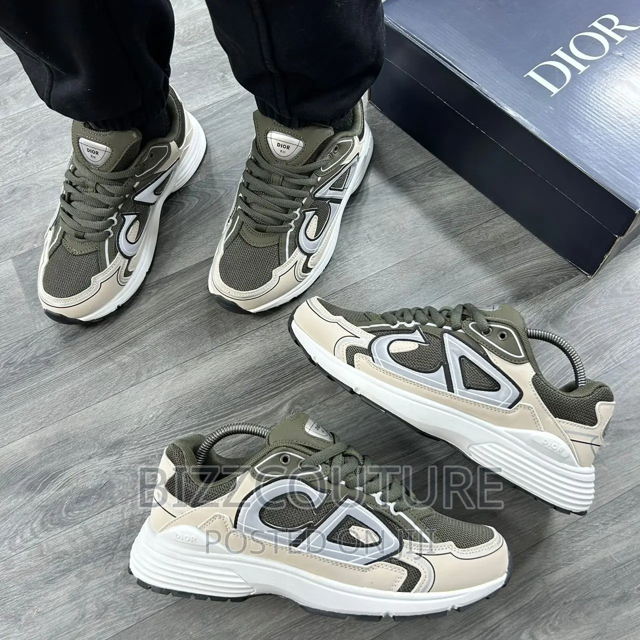 Original CHRISTIAN DIOR B-30 KHAKI Available in Store