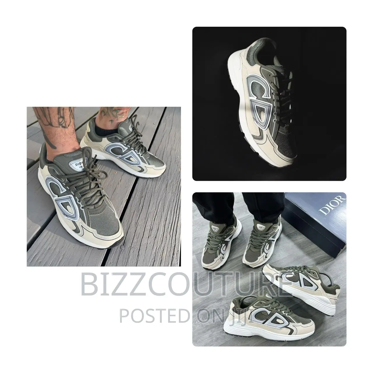 Original CHRISTIAN DIOR B-30 KHAKI Available in Store