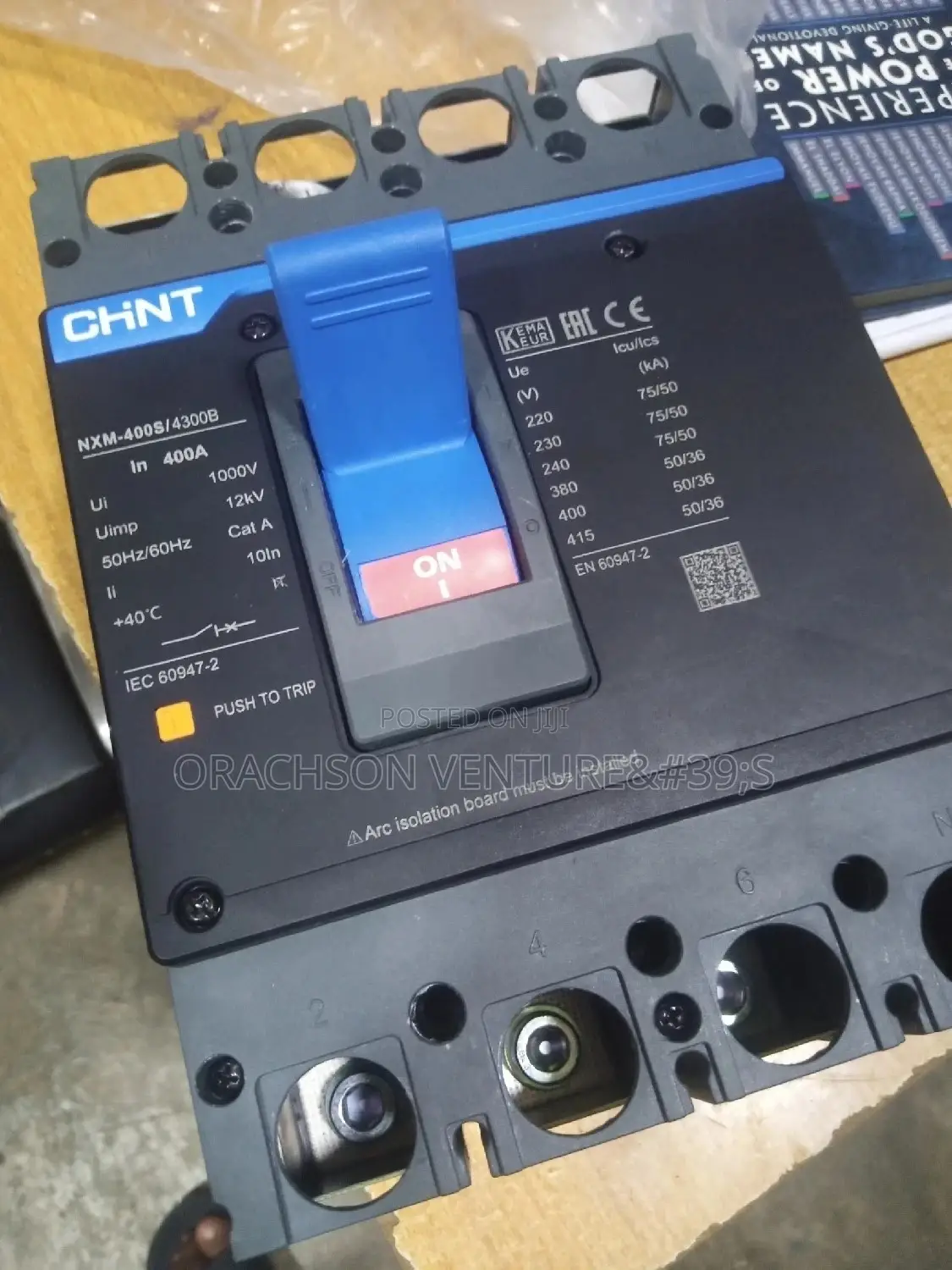 400amps 4pole Chint Circuit Breaker