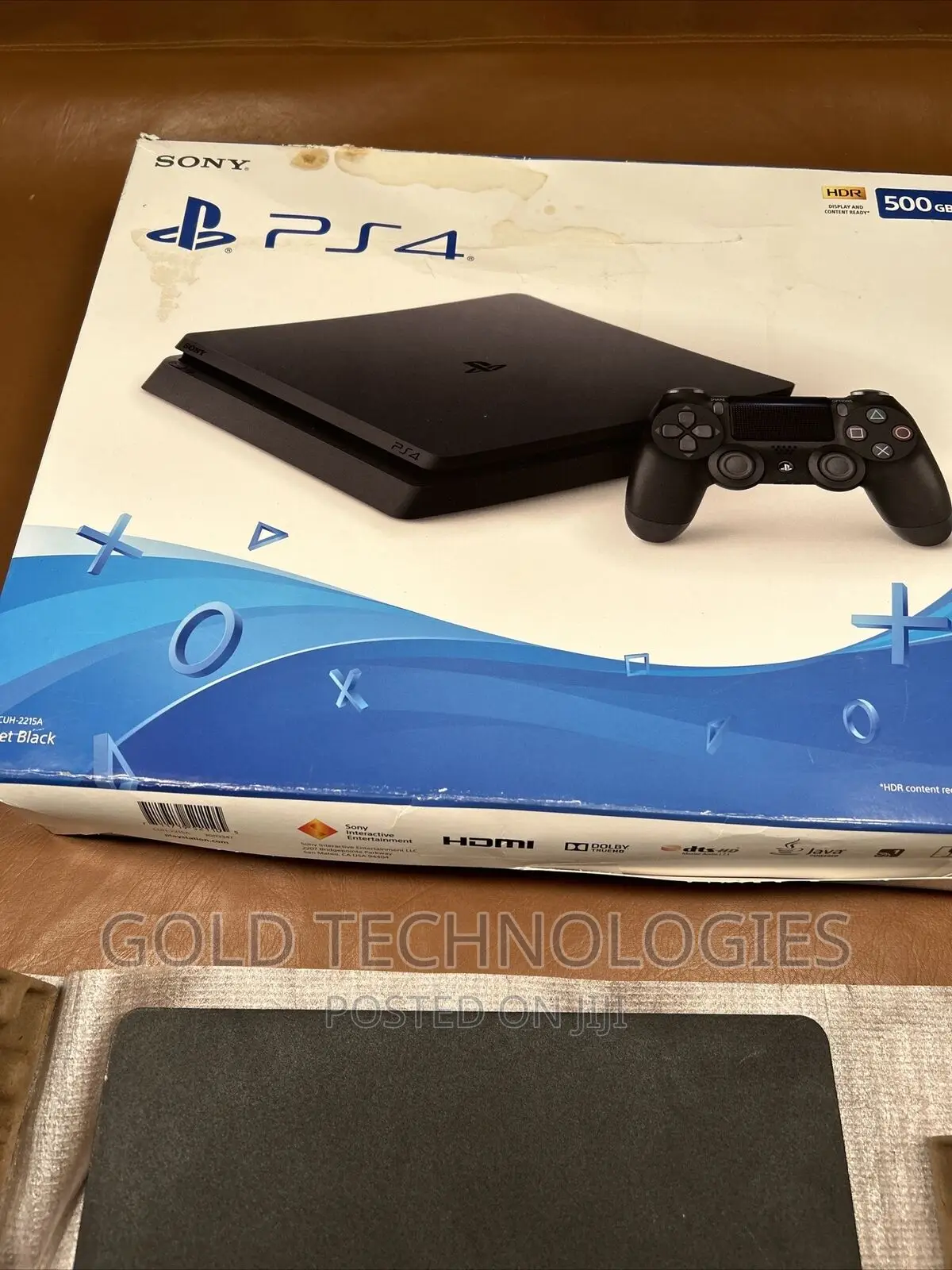 Ps4 Slim Playstation4 Console With All Accessories and Games Installed