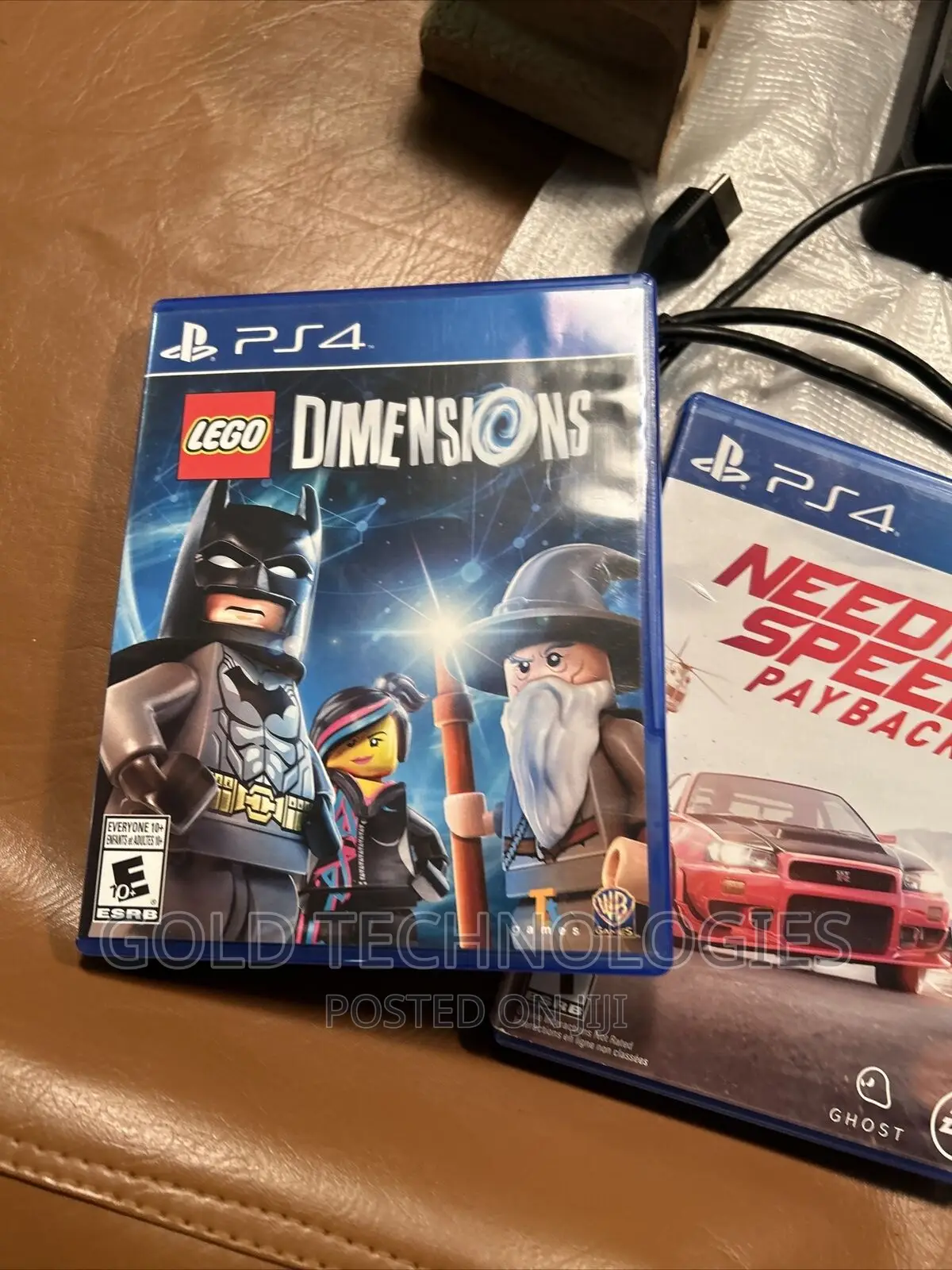 Ps4 Slim Playstation4 Console With All Accessories and Games Installed