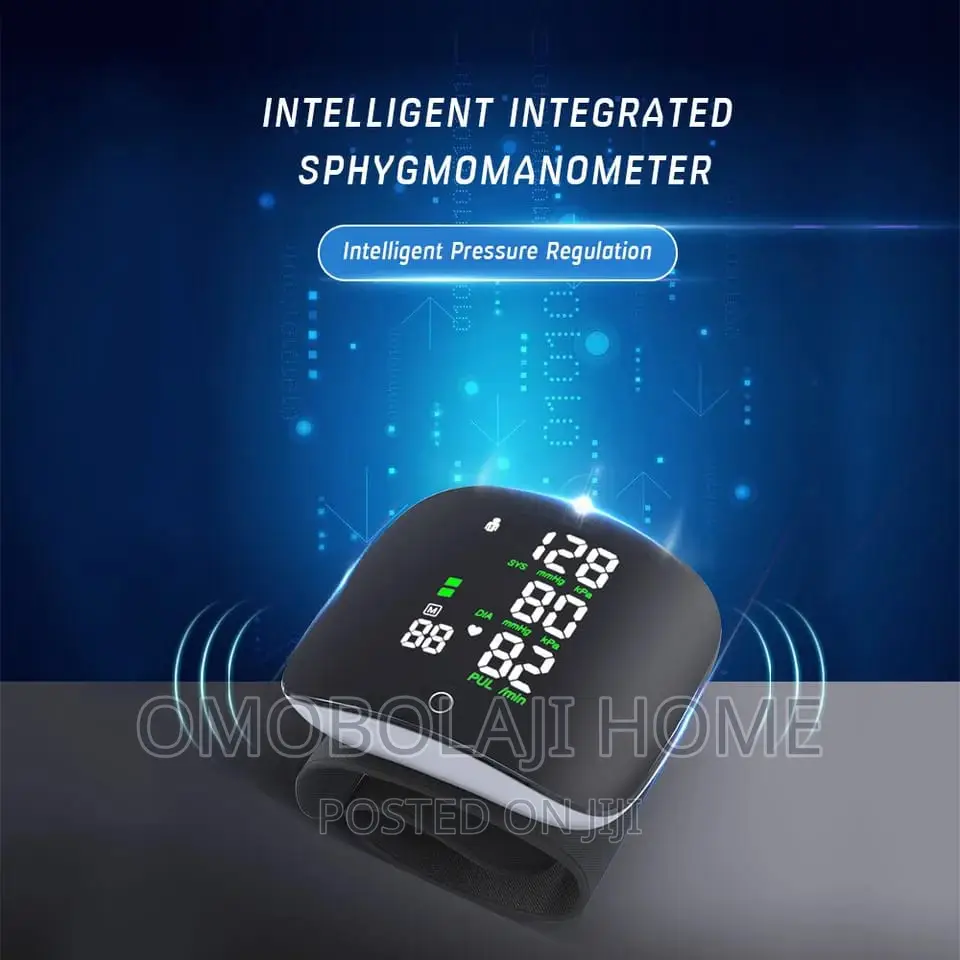 Rechargeable Wrist Blood Pressure Machine