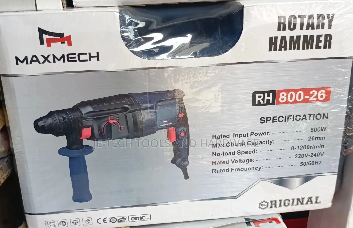 Powerful Rotary Hammer RH800 -26