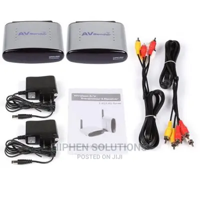 Sonic 2.4G Wireless AV Sender Transmitter & Receiver 150M, Silver