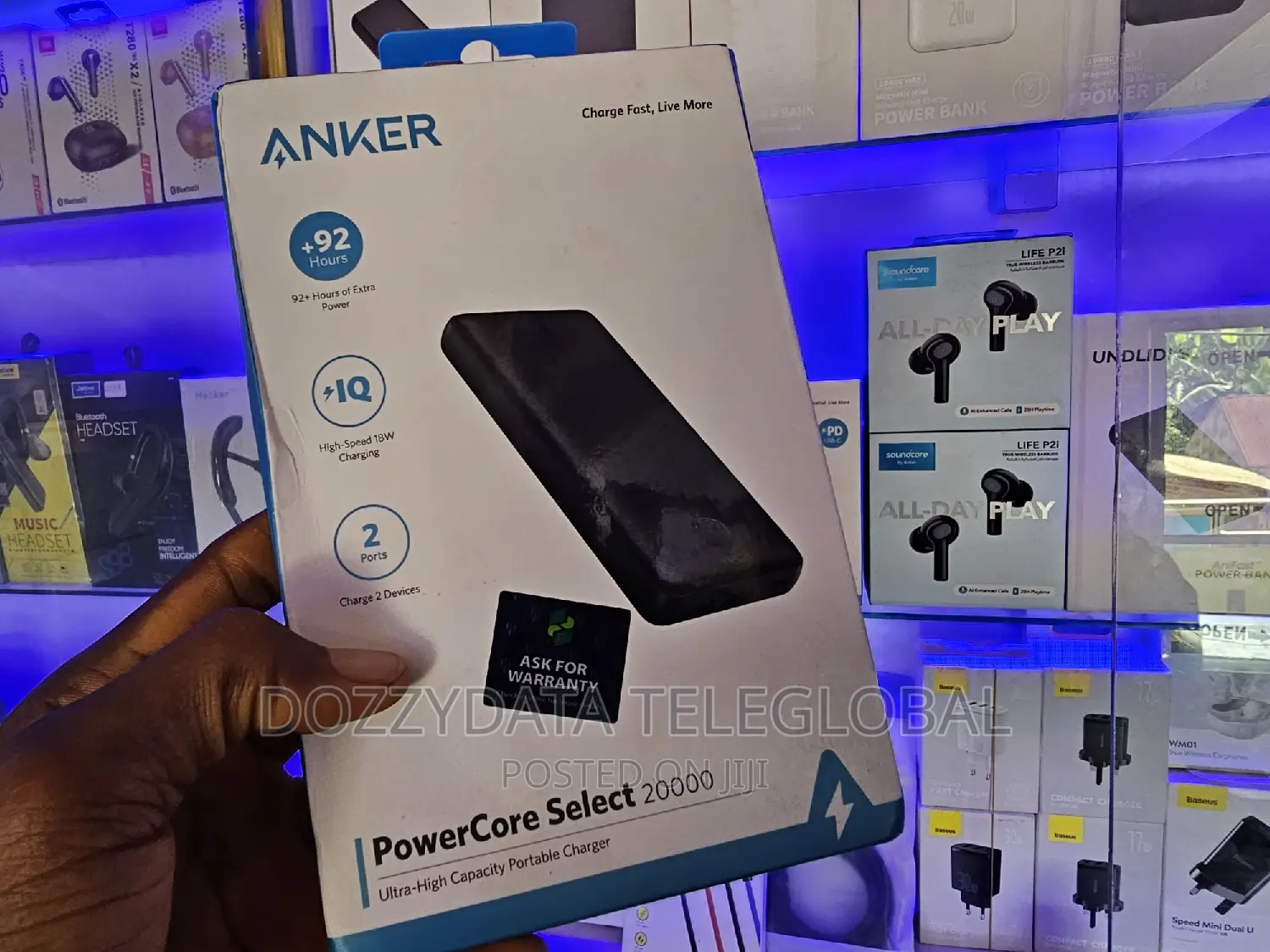 Anker Powercore Select Powerbank 20000mah - Black