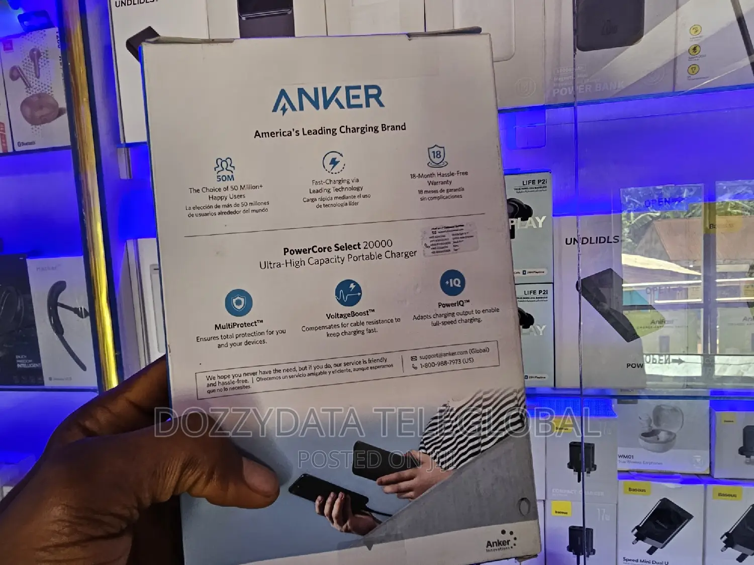 Anker Powercore Select Powerbank 20000mah - Black