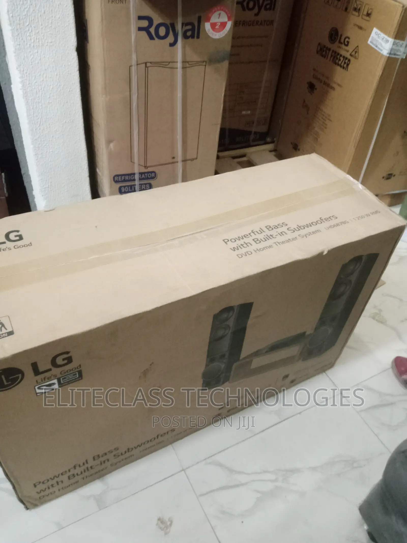 New Durable LG DVD Home 1250 Watts Theater System LHD687BG