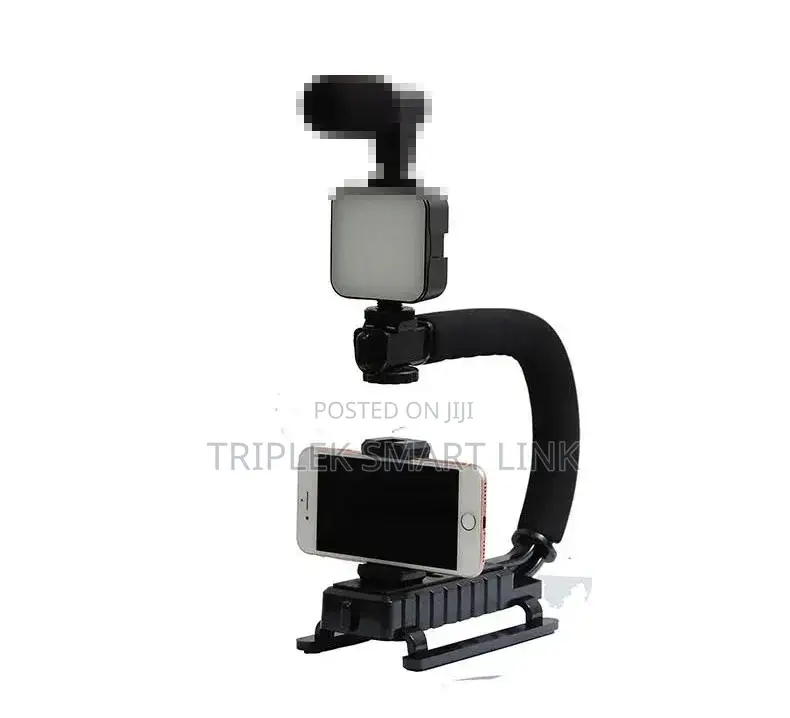 U Shape Vlogging Kit Bracket Stabilizer for Phones Camera