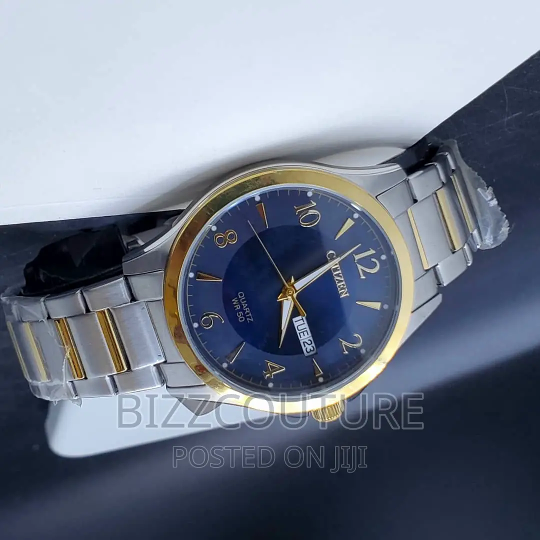 Original CITIZEN Silver Steel Chain Watch Available in Store