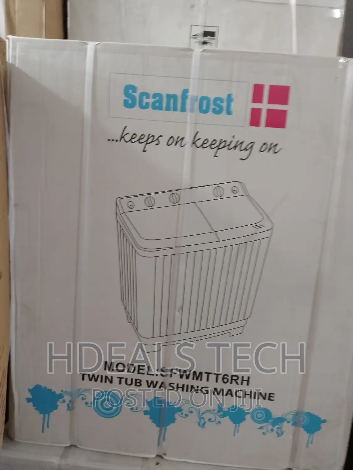 Original Scanfrost 7kg Twin Tub Manual Washing Machine
