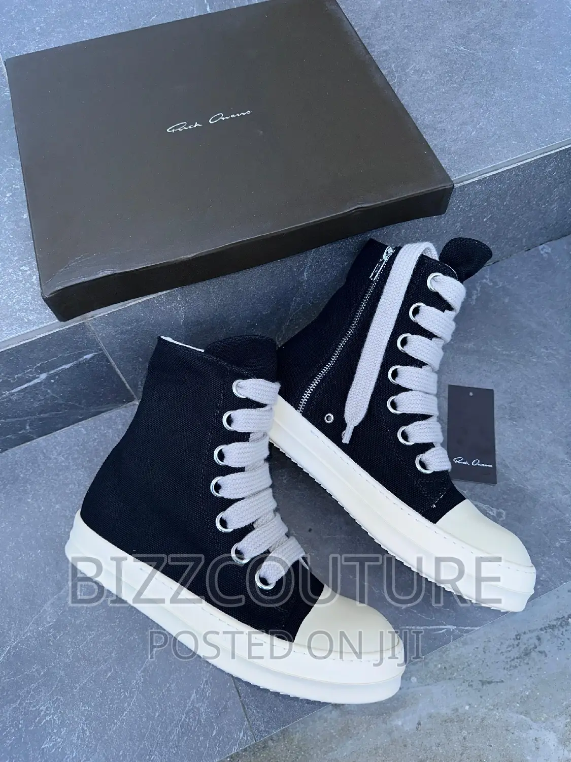 Original Rick Owen DRKSHDW Jumbo Lace High Available Instore