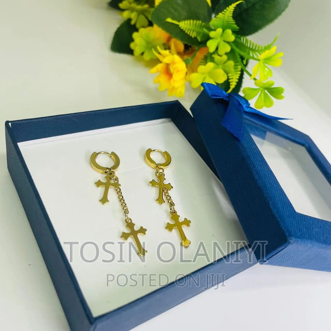 Cross Earrings