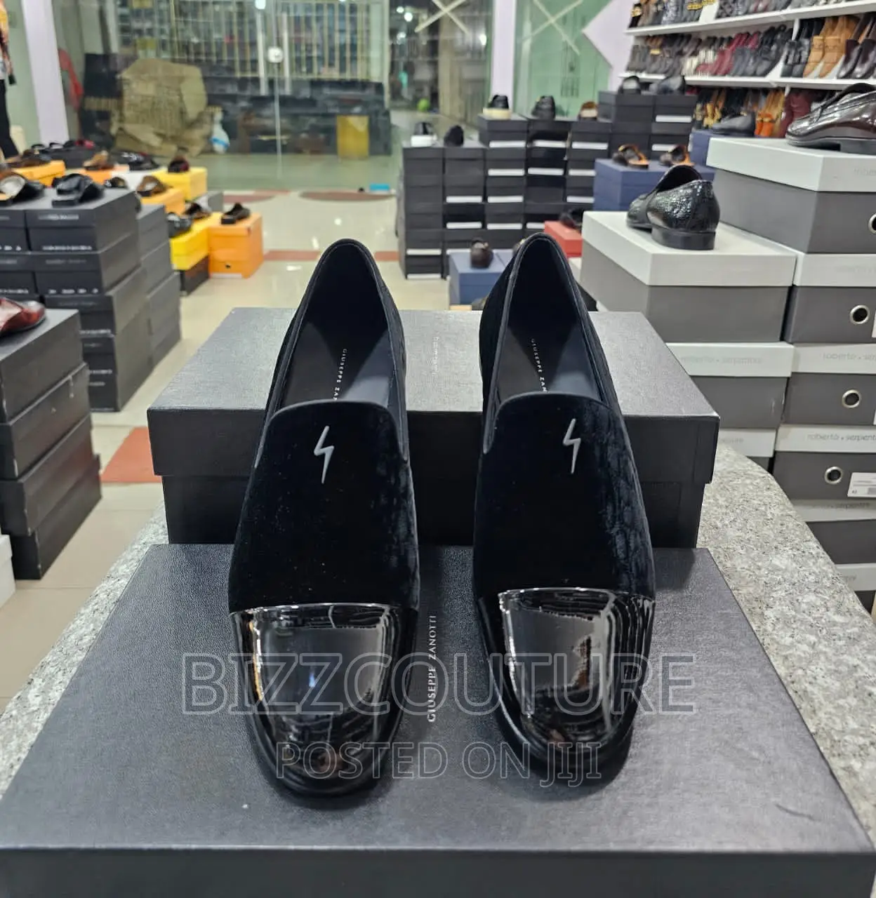 Original Italian Zanotti Loafers Available in Store